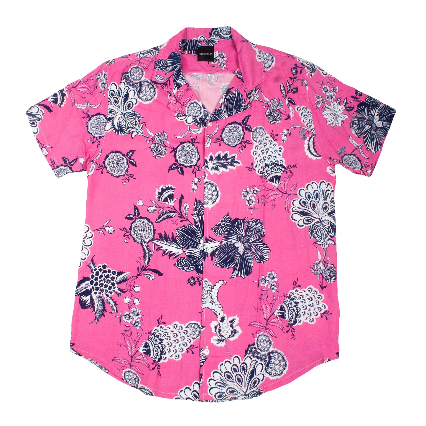 XB0017 Camisa Botanica Rosa