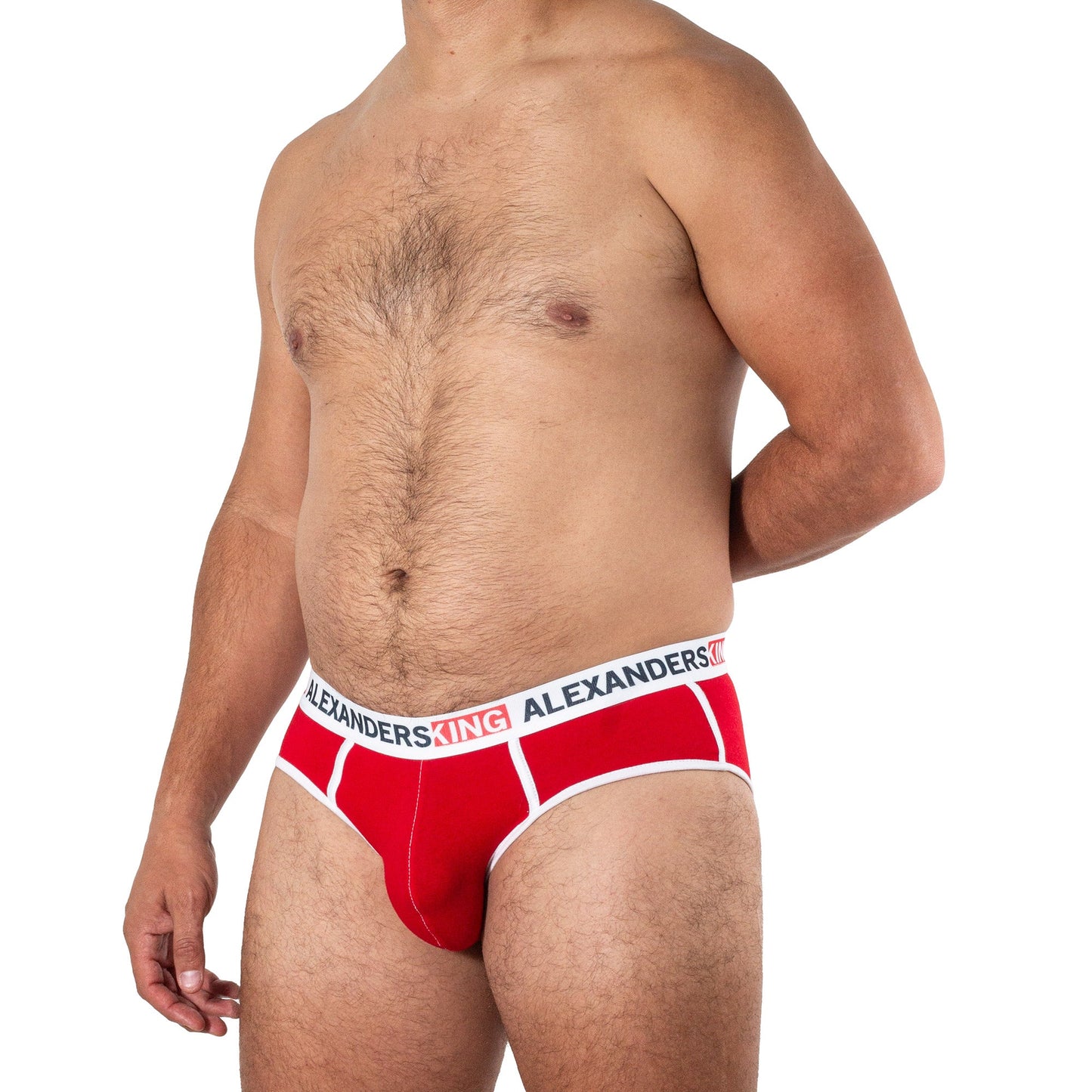 TP0320 Brief Rojo Comfort Alexanders King
