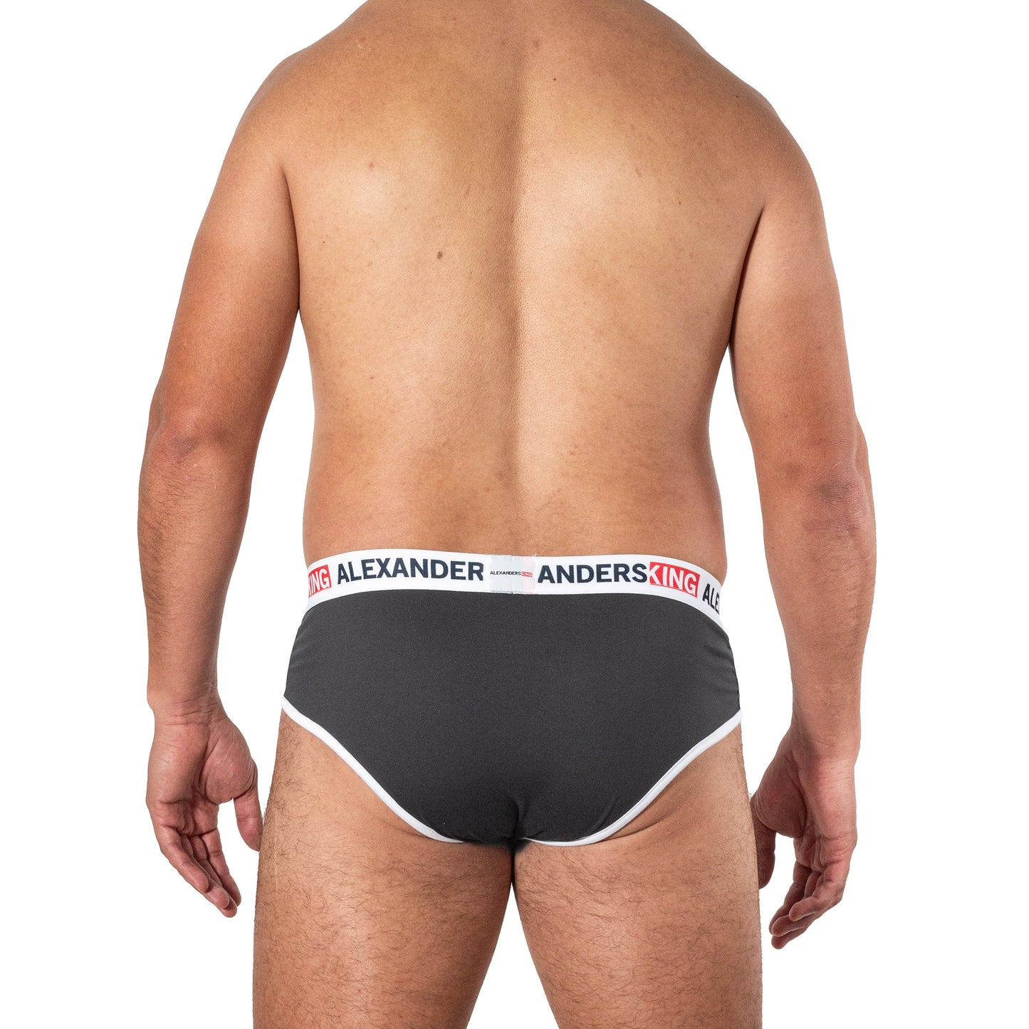 TP0331 Brief Gris Oxford Comfort Alexanders King