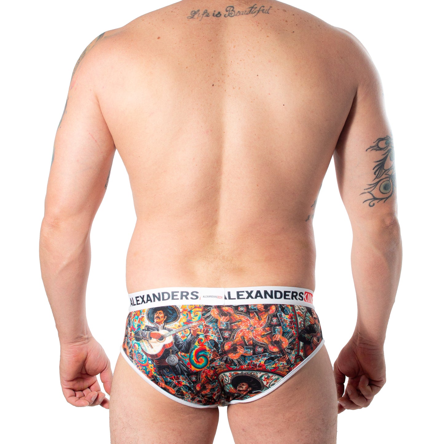 TP0396 brief estampado de Mariachi skinit alexanders king