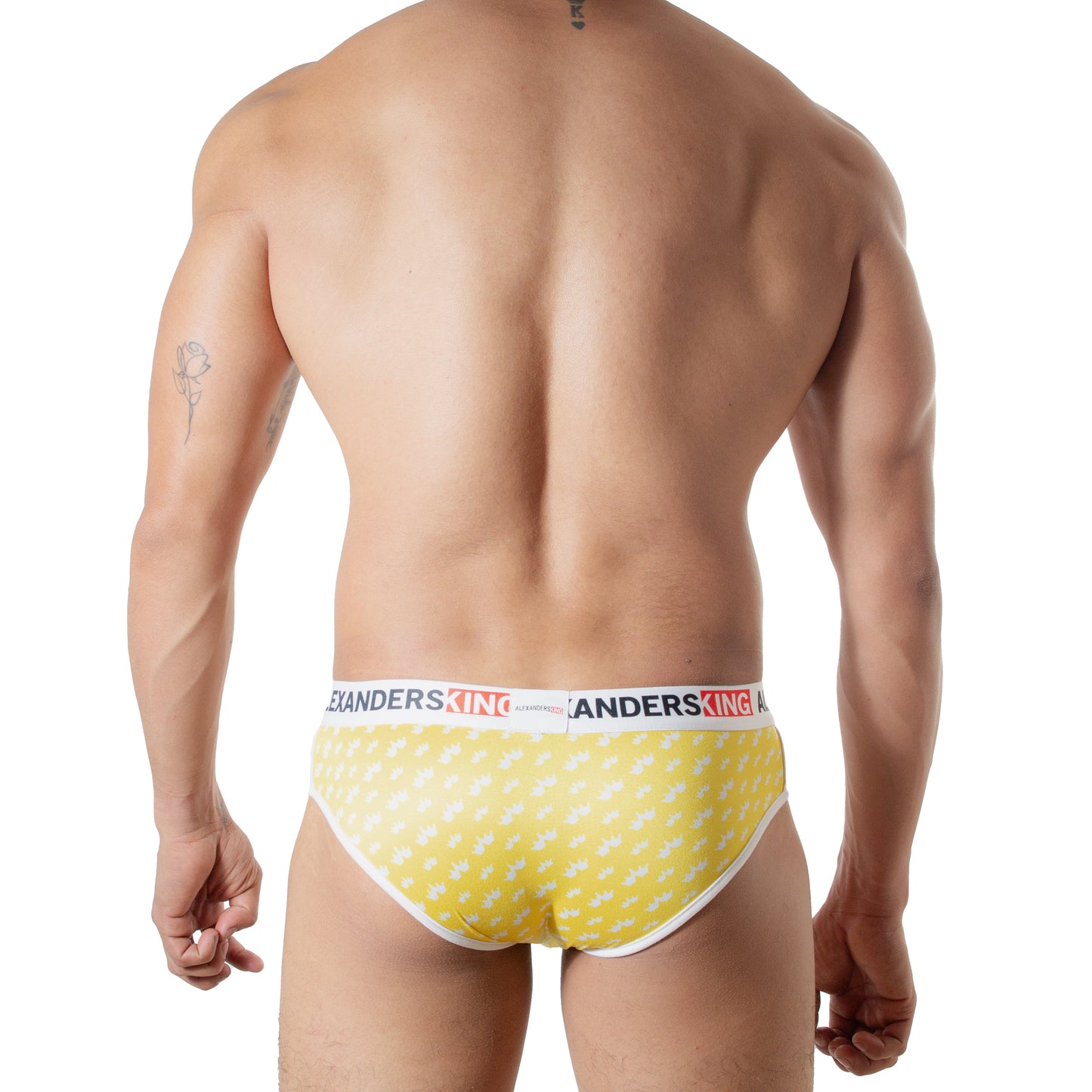 TP0416 Brief Corona de abundancia amarillo skinint