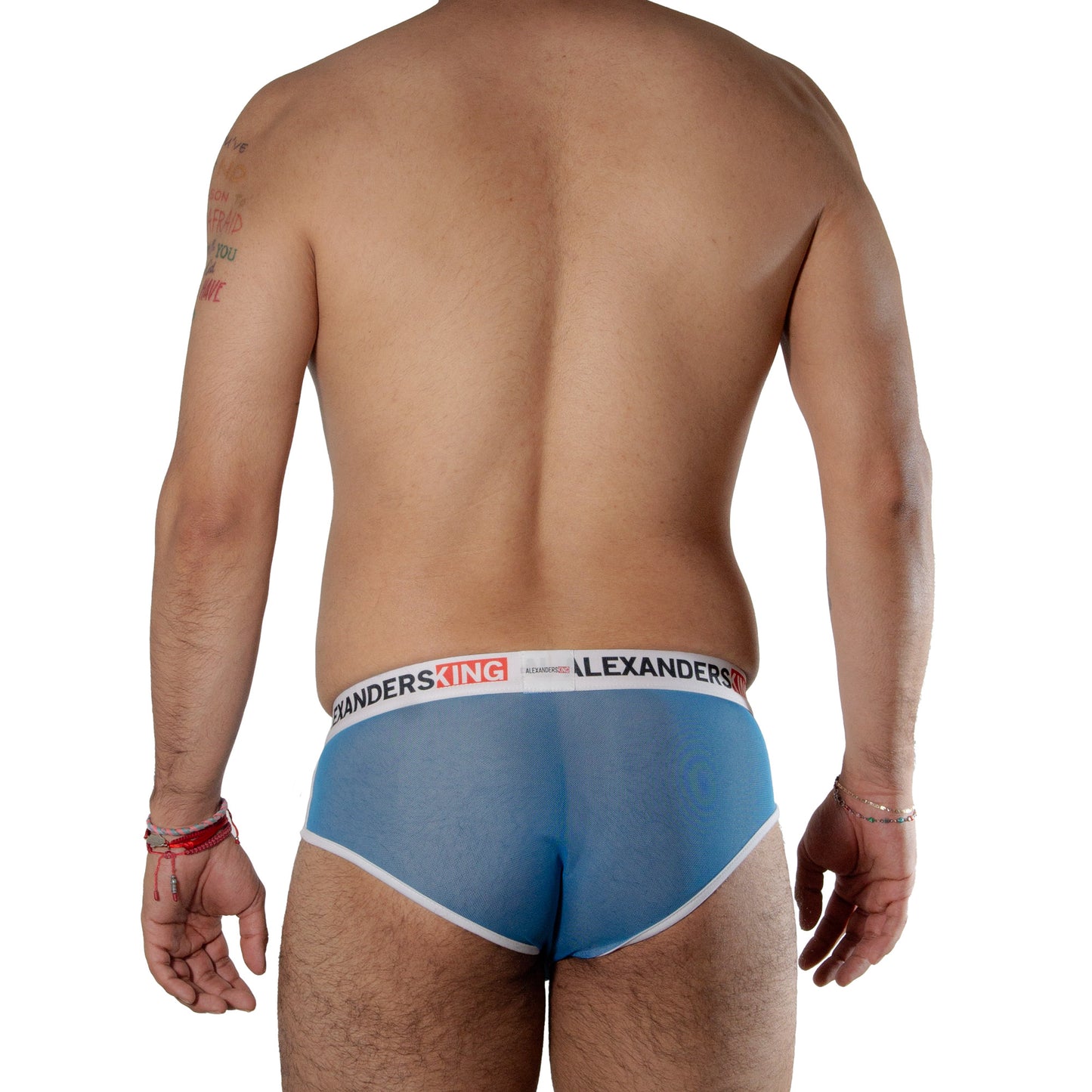 TP0418 brief mesh Azul Celeste concha azul rey skinit bies blanco
