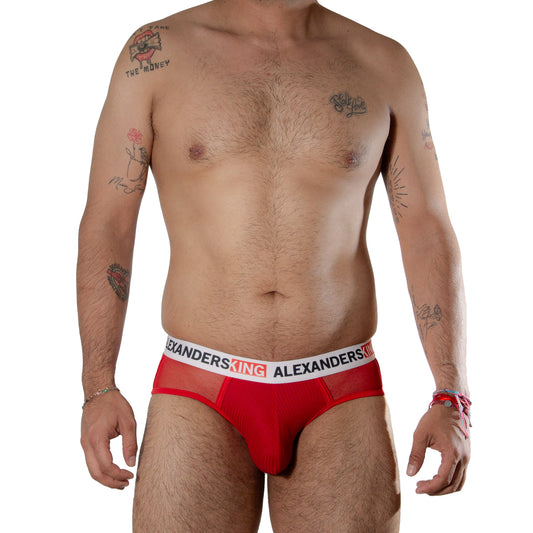 TP0420 brief mesh rojo concha rojo skinit bies rojo