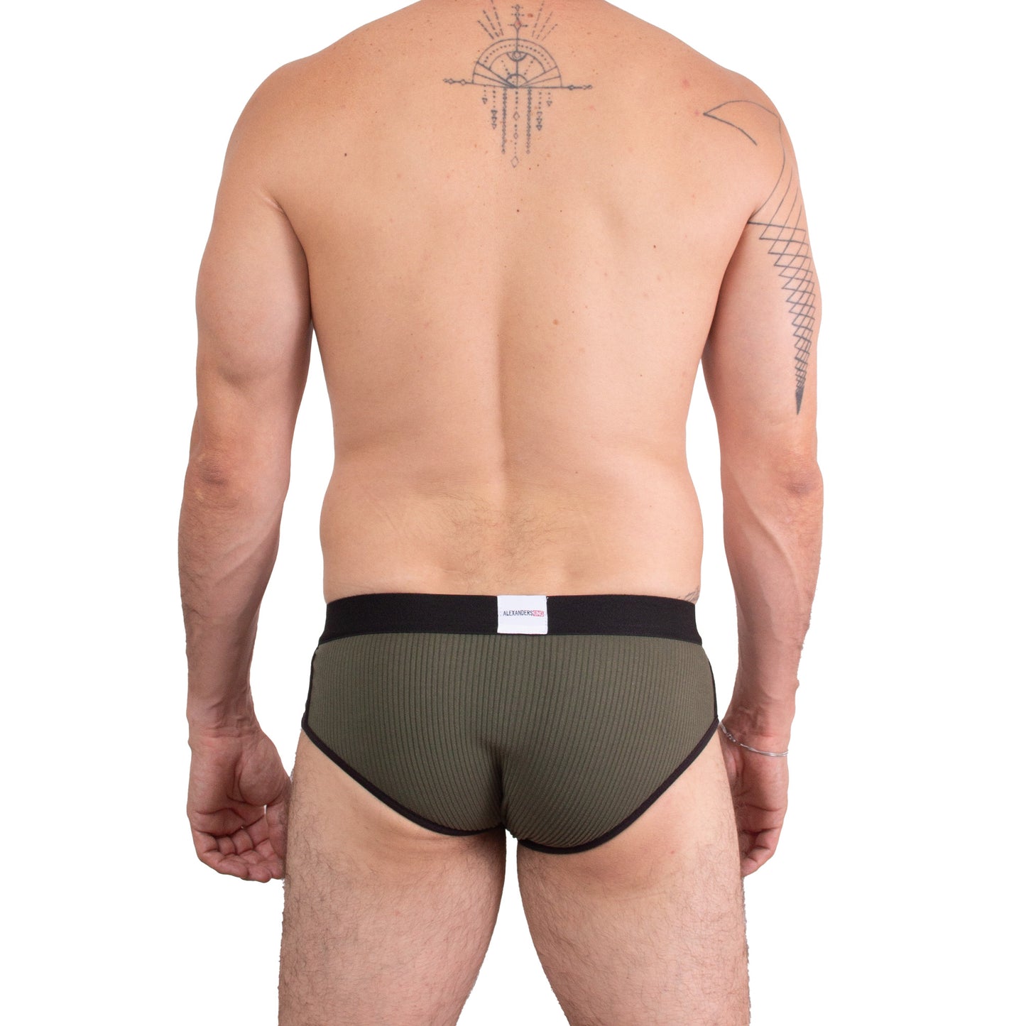 TP0447 Brief Verde Musgo Raiz de Camino
