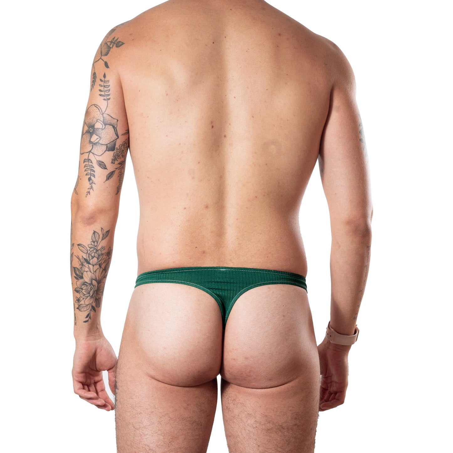 TX0001 Sublimated Loving Night Thong with Hearts on White Background skinit