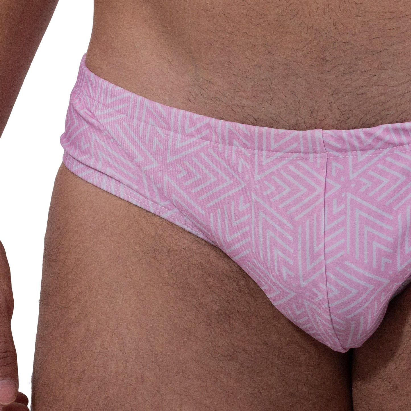 AC0010 Coloradas Pink Brief Swimsuit