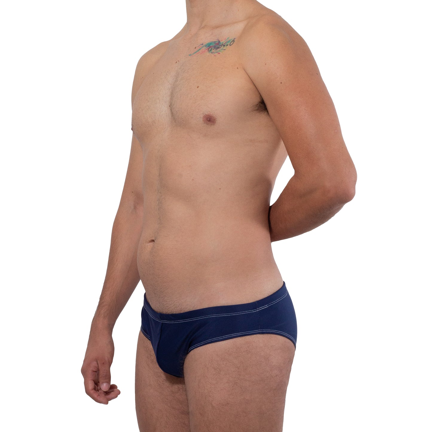 AC0017 Brief Navy Blue Swimsuit