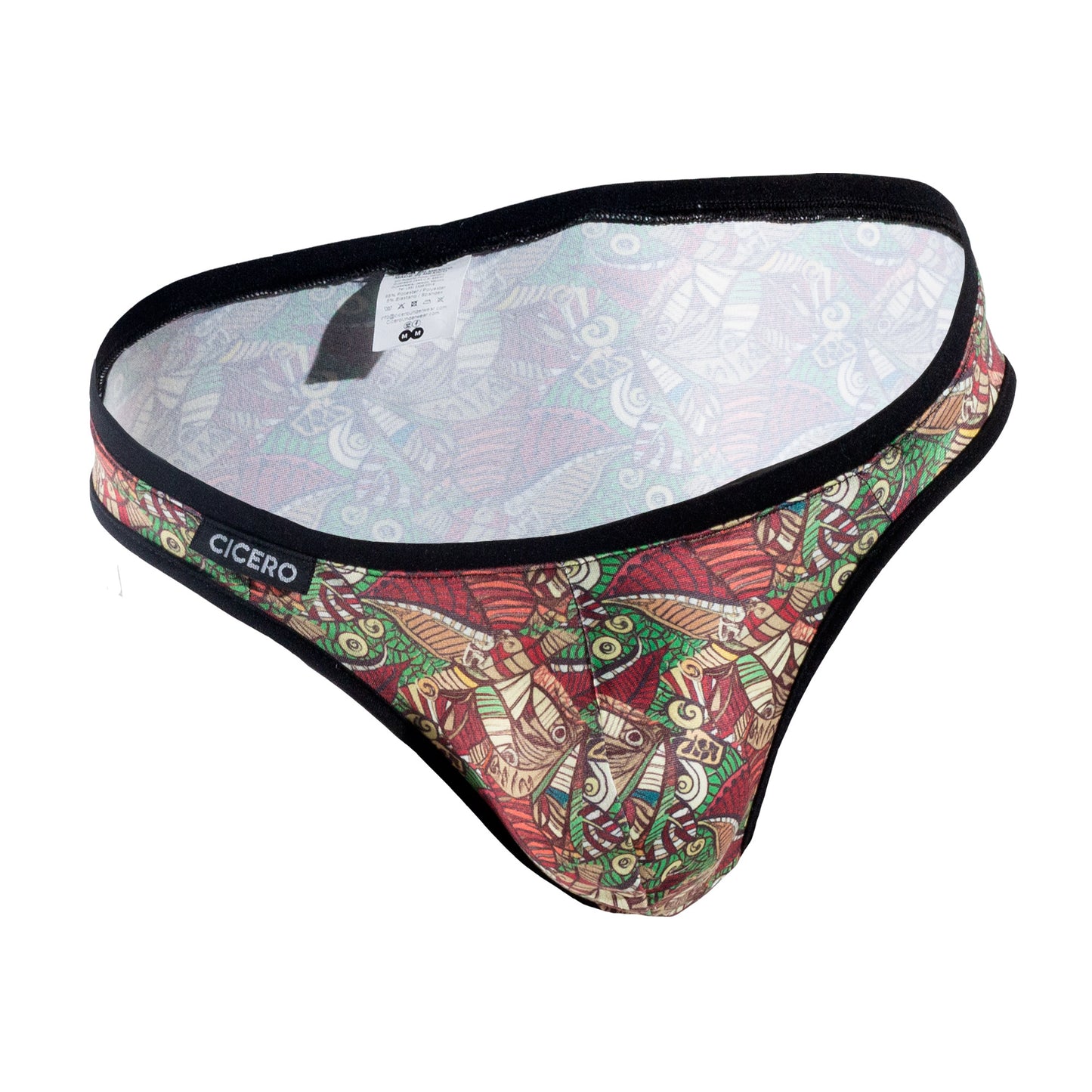 SL0106 Brief Ahau Sabbache Sublimated Brown Figure Prints skinit
