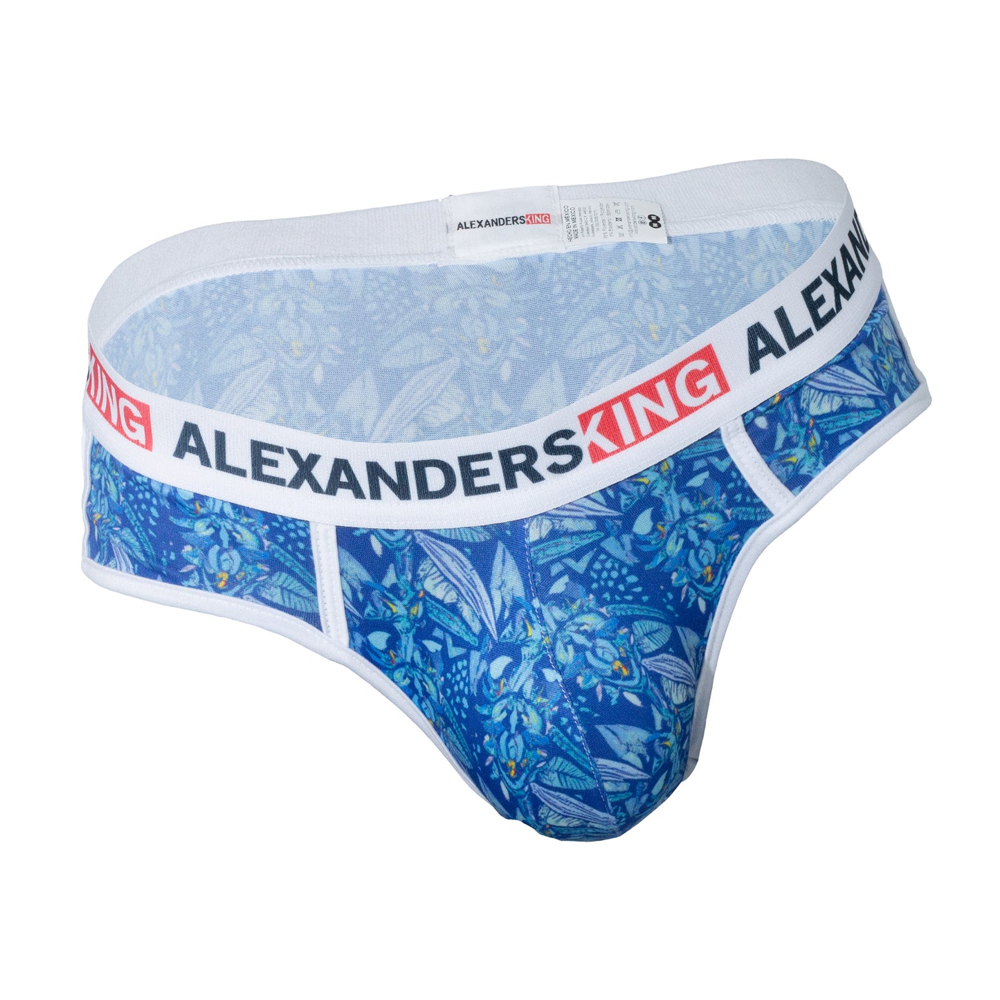 TP0299 Brief Ahau Cuzama sublimado de hojas azules skinit