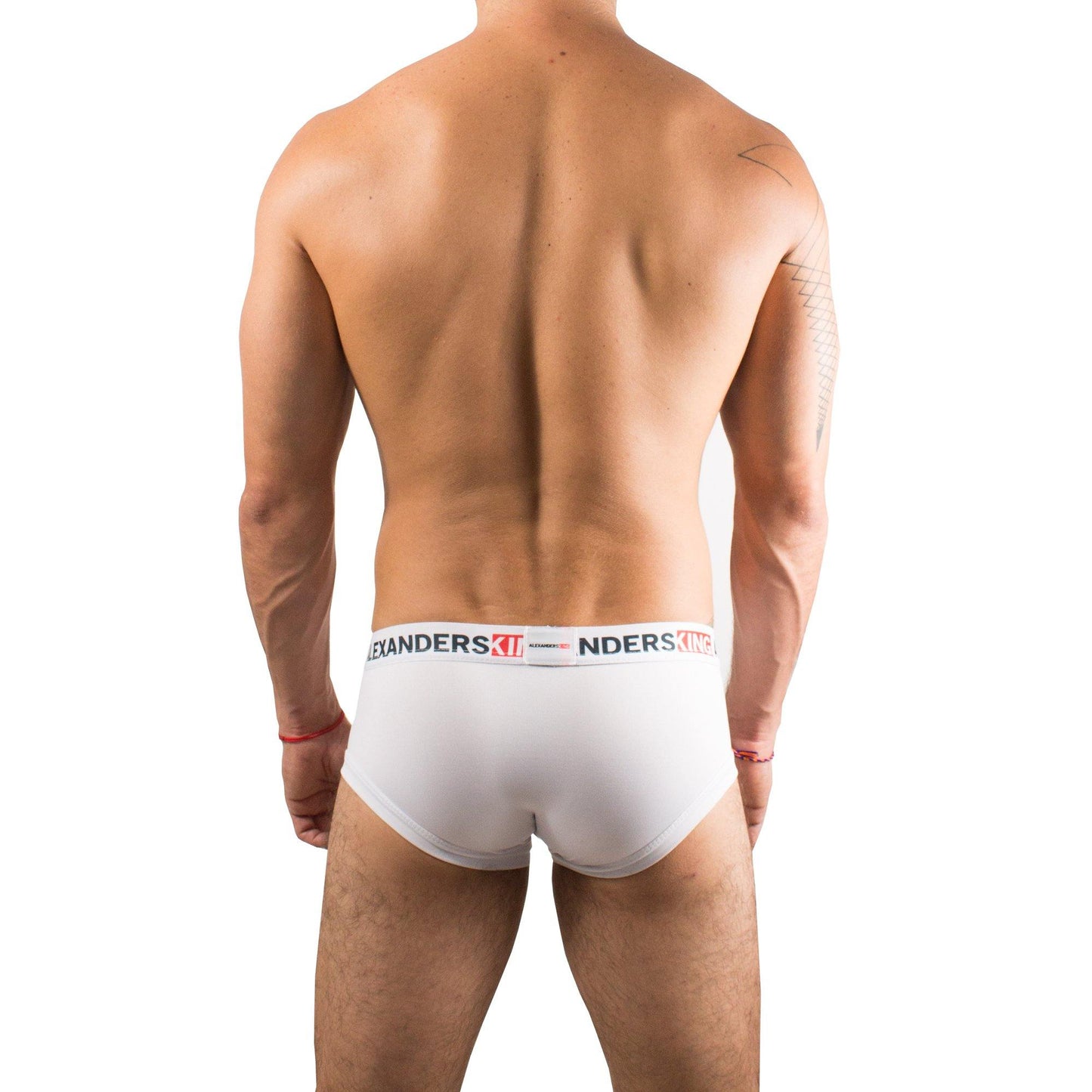 BT0015 - Bóxer Trunk Blanco Skinit - AlexandersKing Underwear