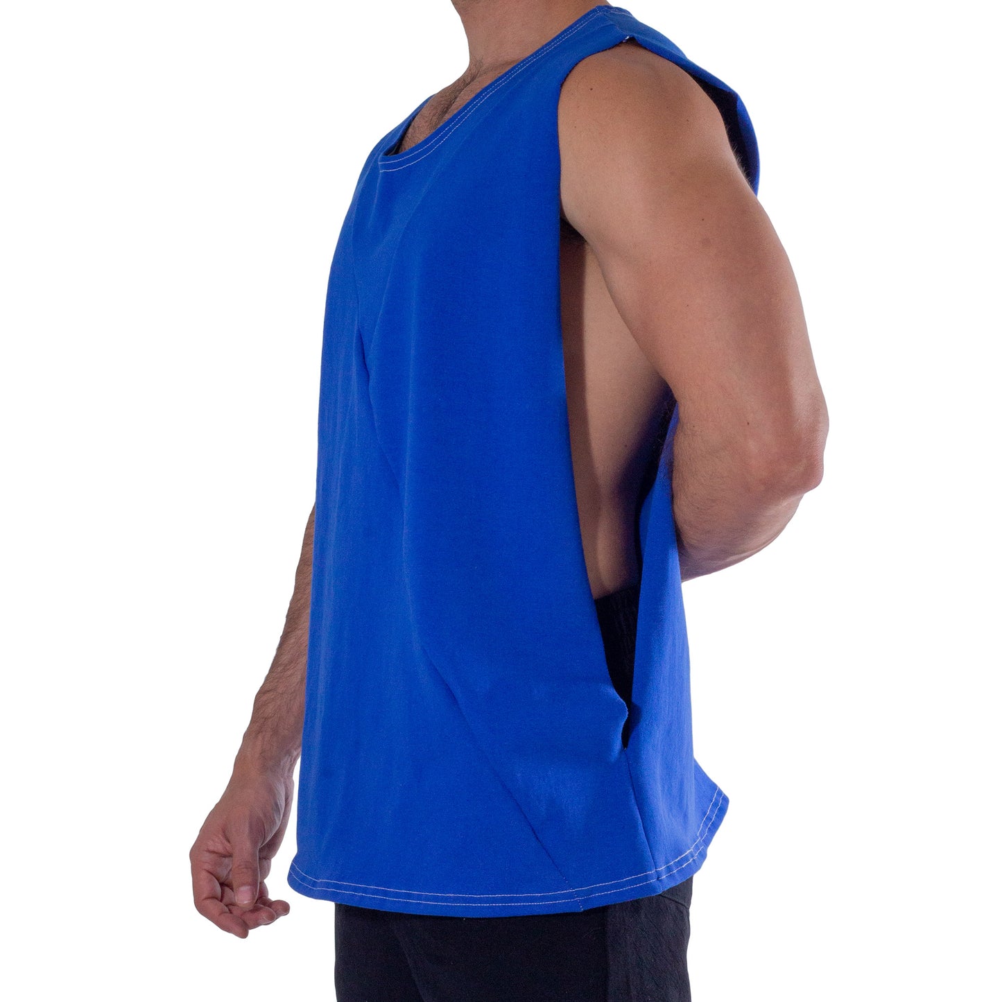 LS0001 LongSleeve Loose Fit Sport T-Shirt Royal Blue Comfort