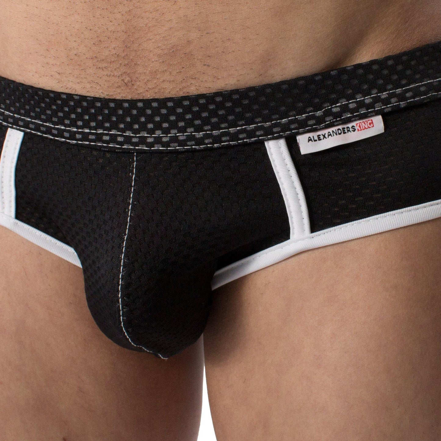 PB0002 - Brief Chroma Negro Unwet - AlexandersKing Underwear