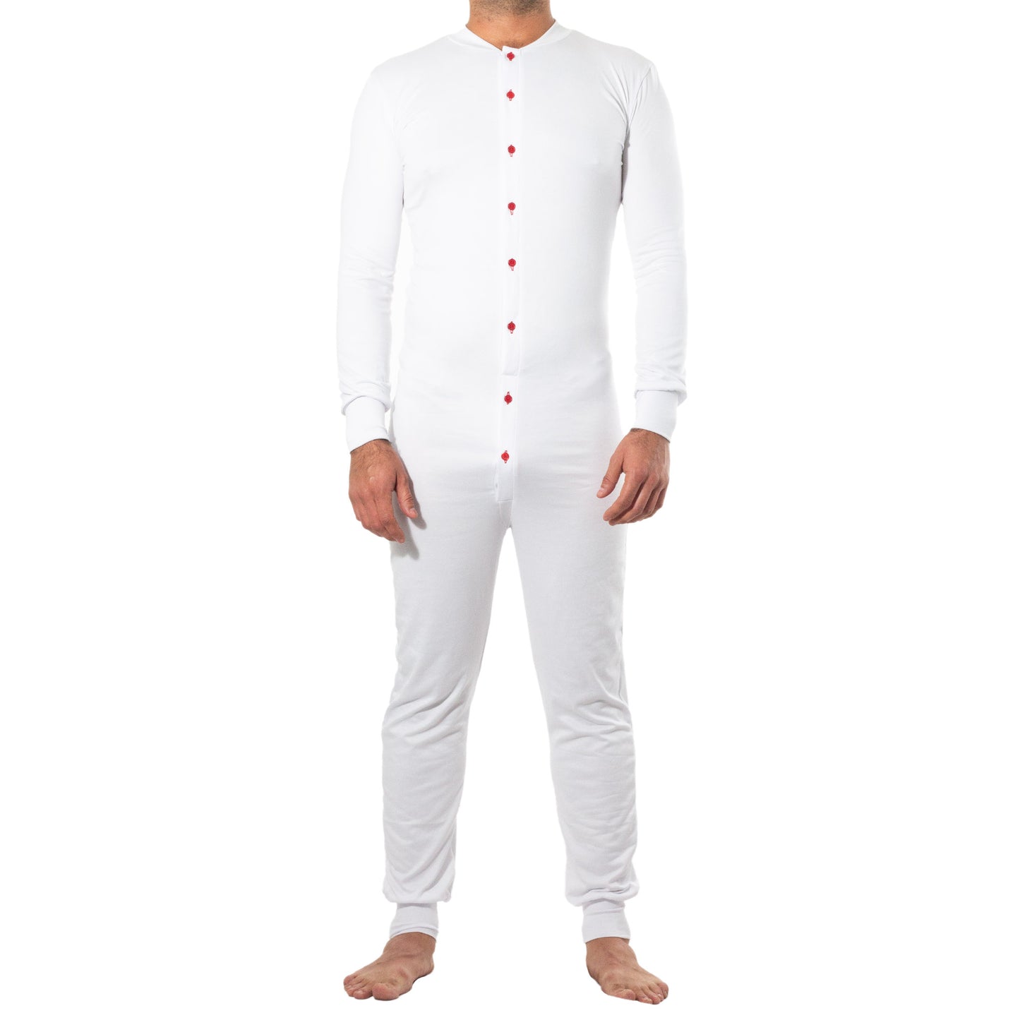 PM0002 Onesie Full Body White skinit