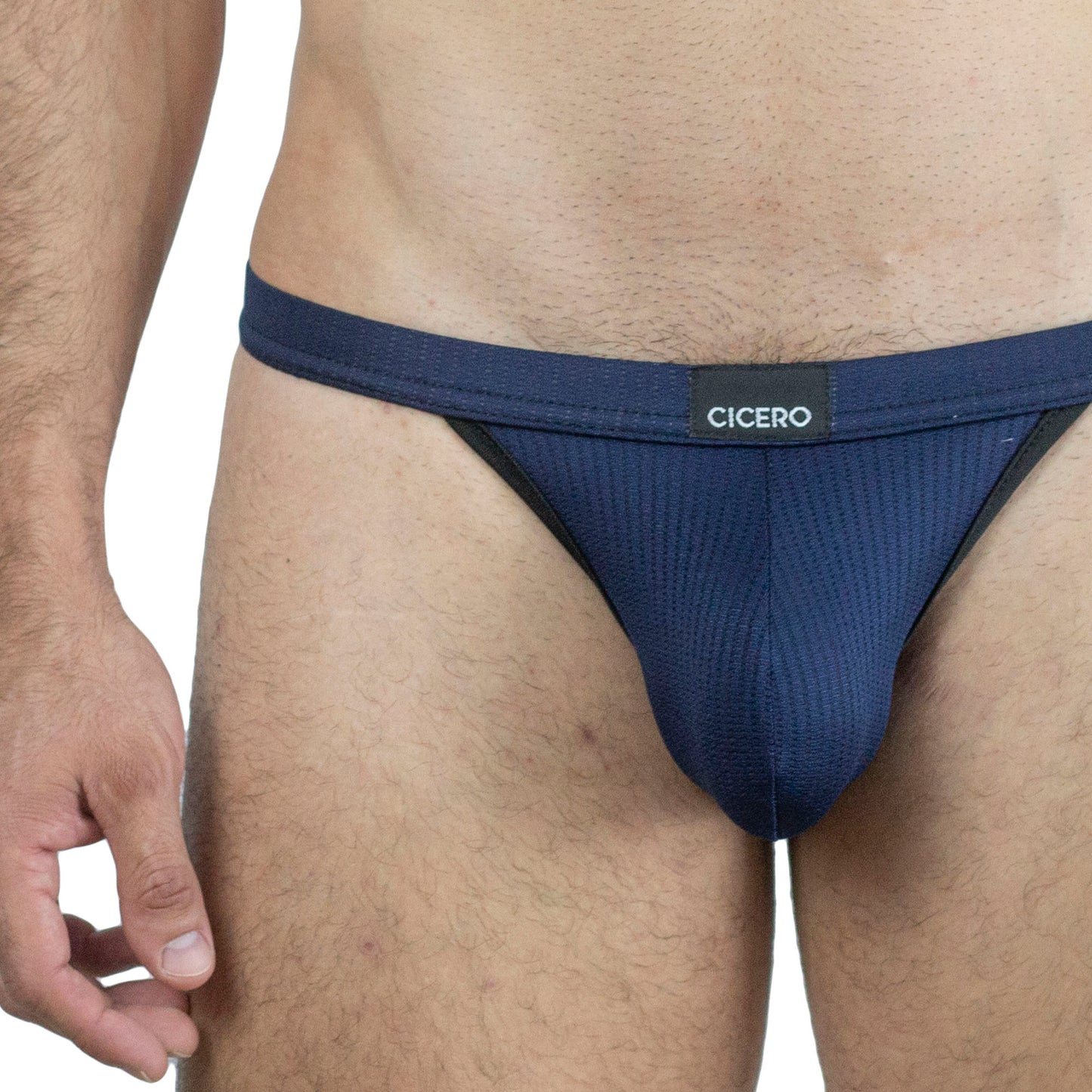 SB0002 Brief bikini Navy blue unwet