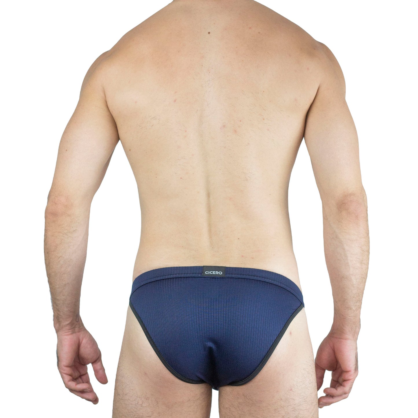 SB0002 Brief bikini Navy blue unwet