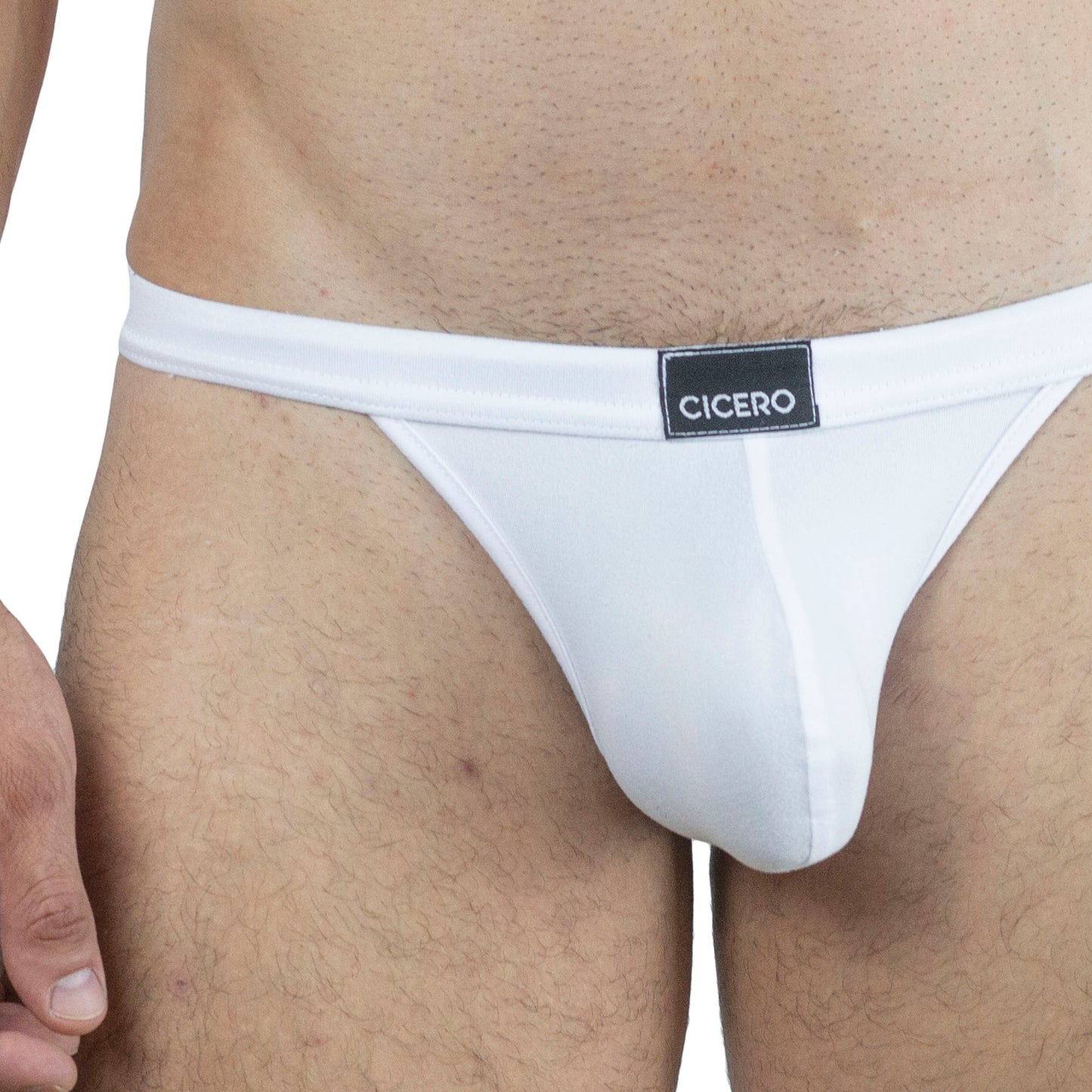 SB0009 Brief bikini total blanco skinit