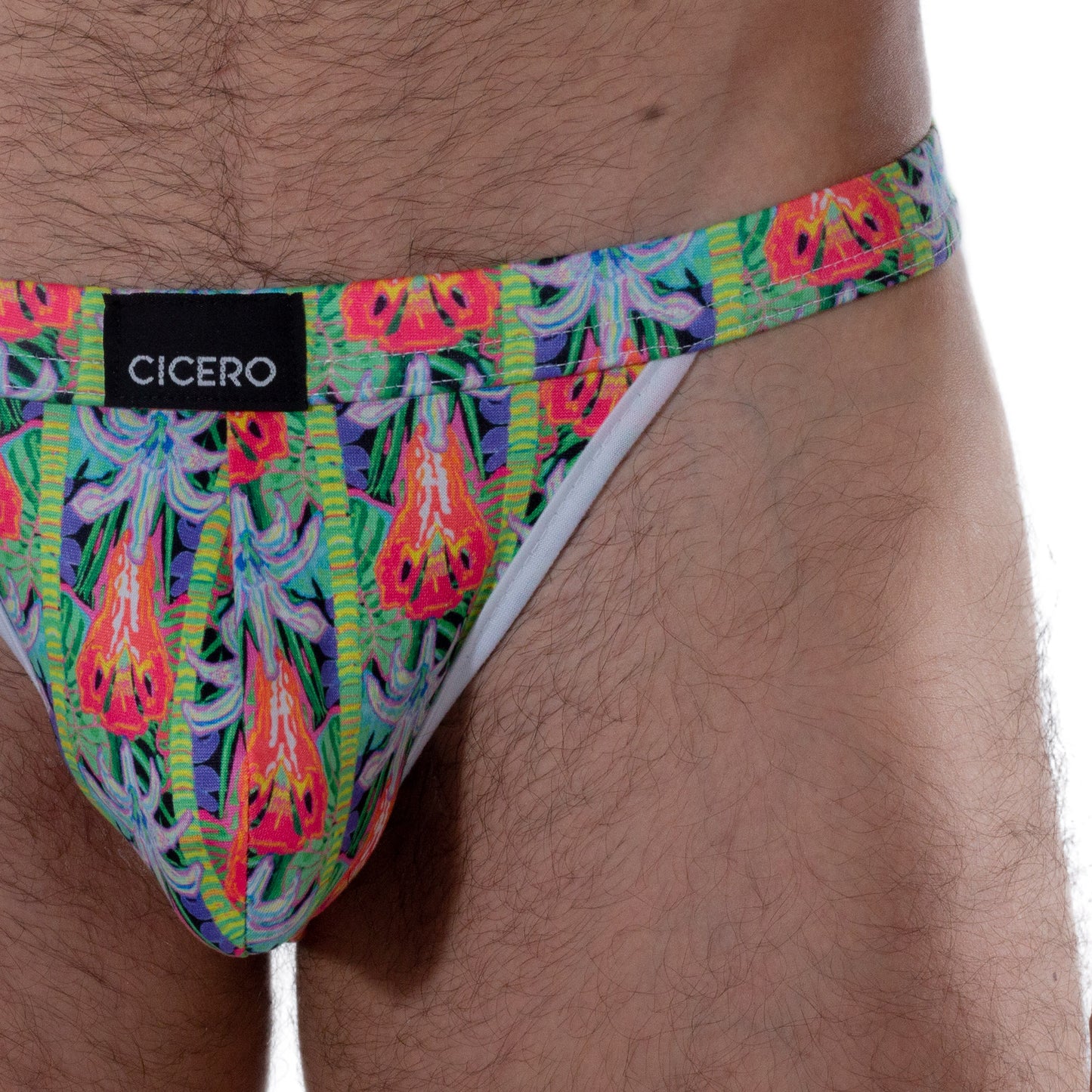 SB0025 Brief Bikini Ahau Loltun estampado de flores sublimado skinit