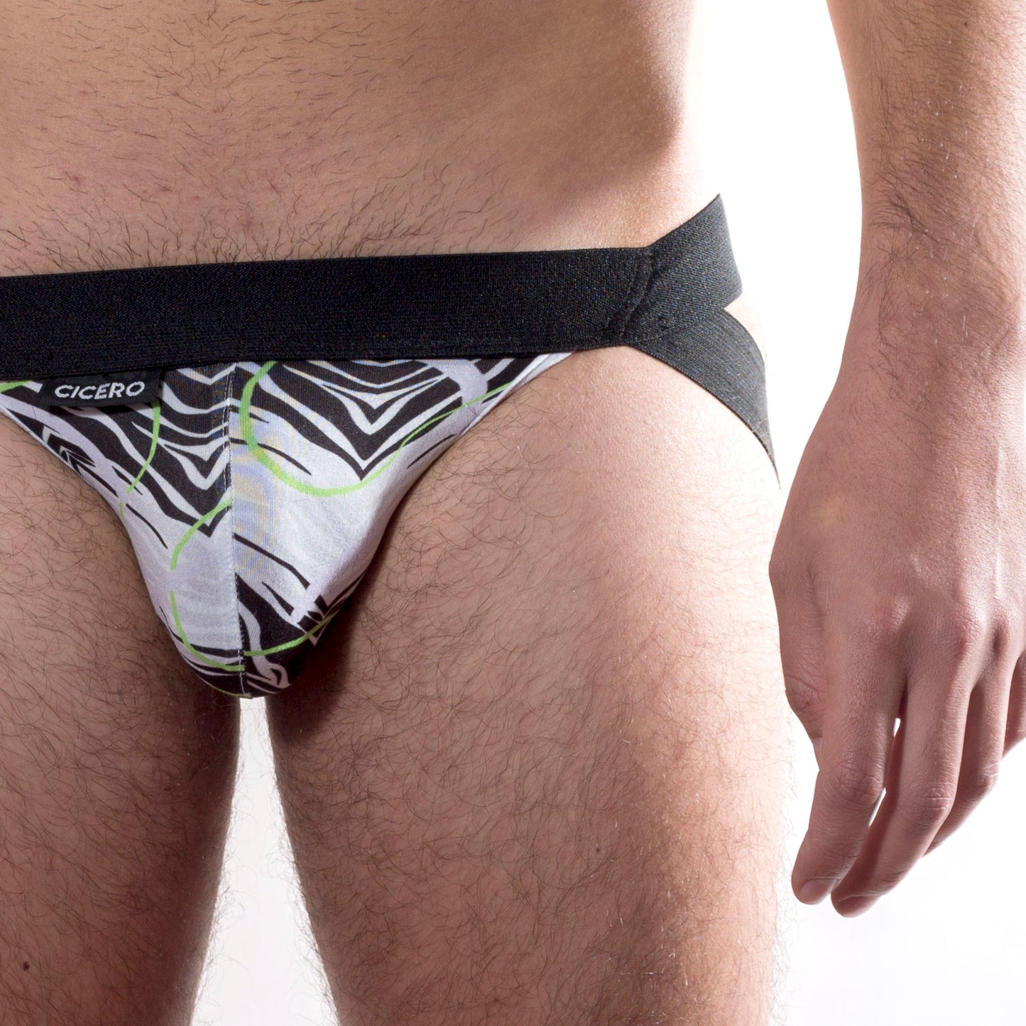 SD0014 - Jockstrap Jockstrap Double Animal Print Zebra Hypnotic & Wild Alexanders King