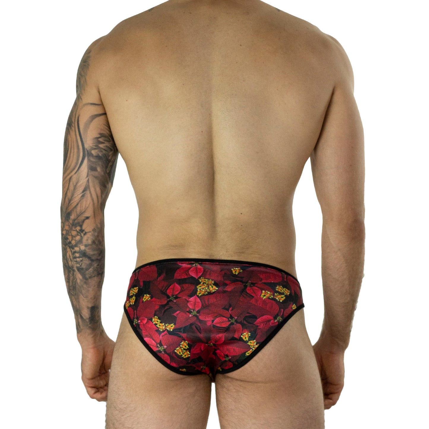 SL0099 Very Good Night Slip red flower print