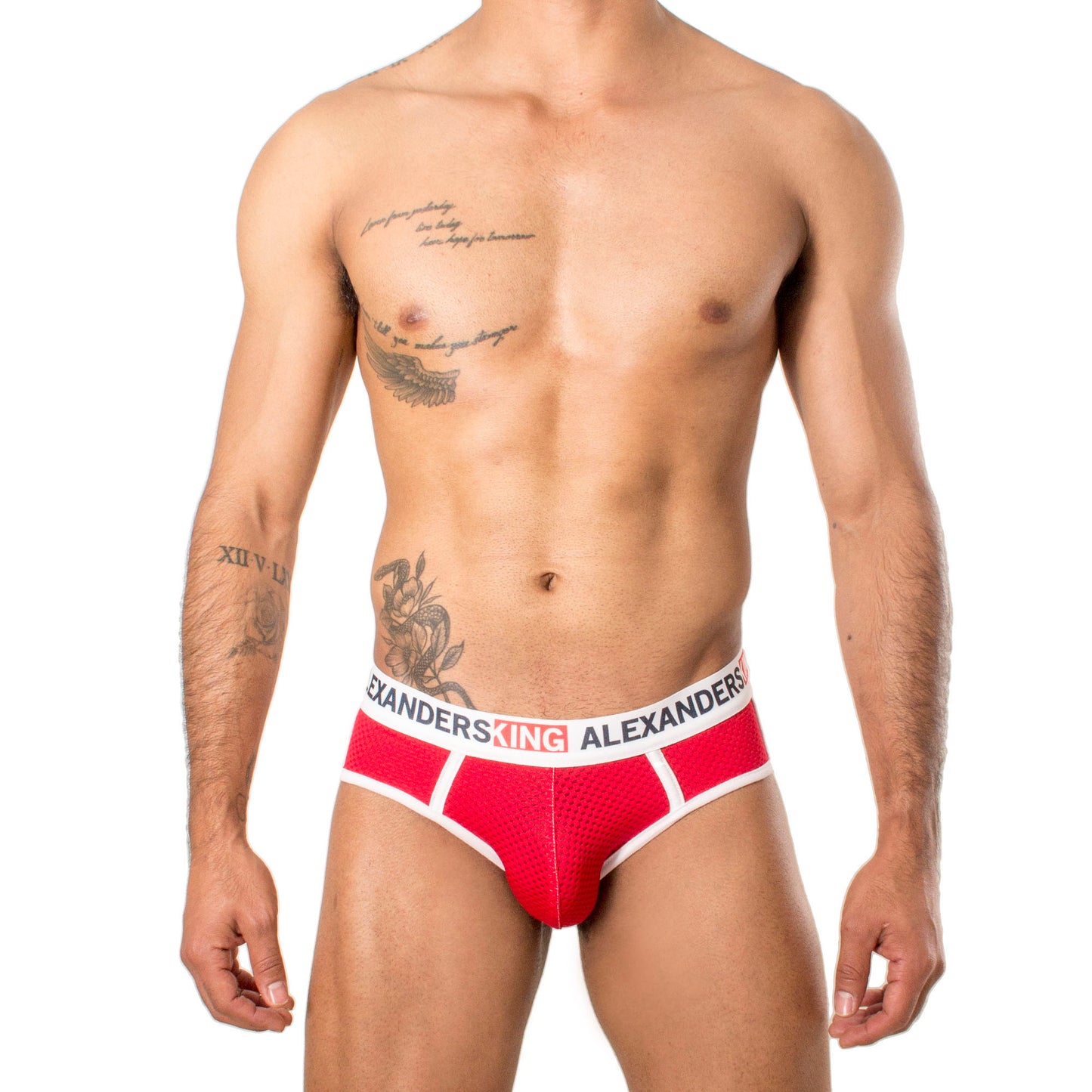 TP0018 Brief Trusa Rojo Unwet Alexanders King