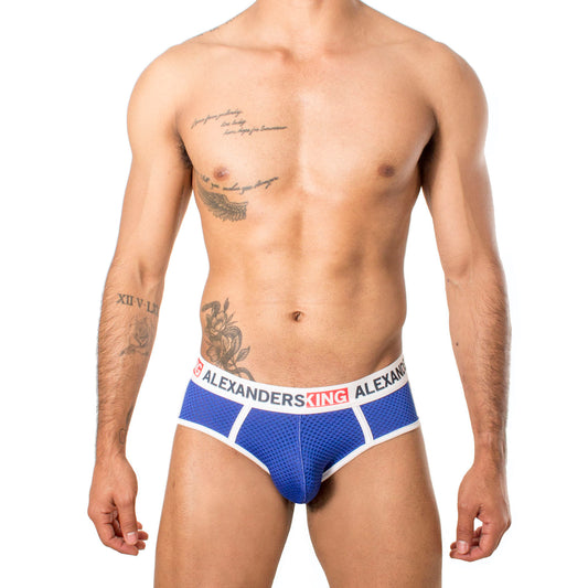 TP0057 Brief Royal Blue Unwet Alexanders King