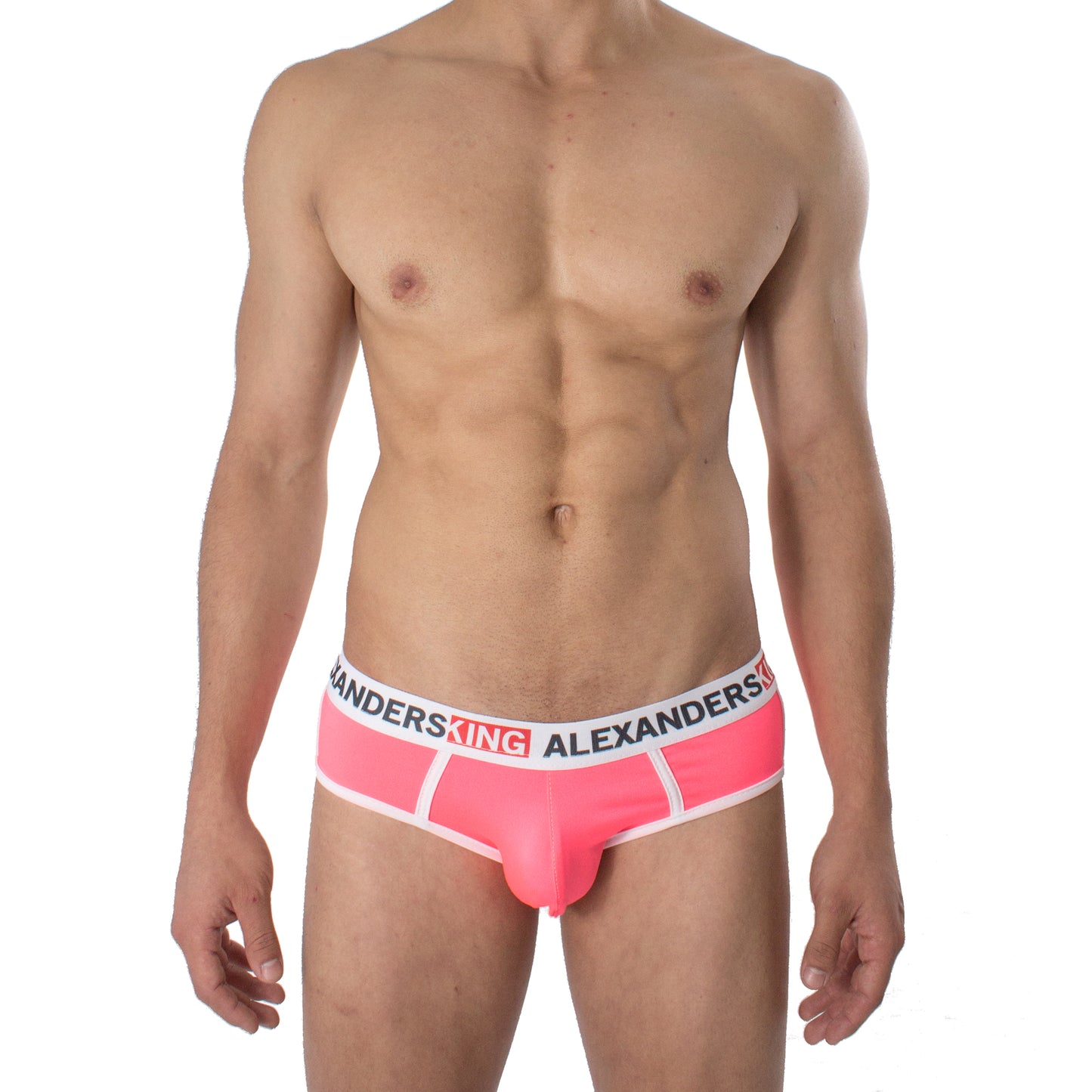 TP0129 Pink Neon Brief Skinit Alexanders King