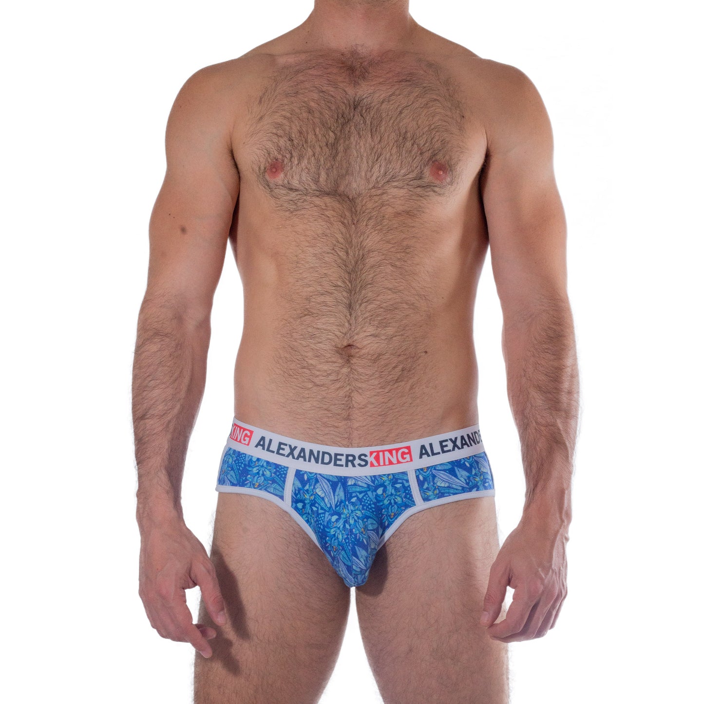 TP0299 Brief Ahau Cuzama sublimado de hojas azules skinit