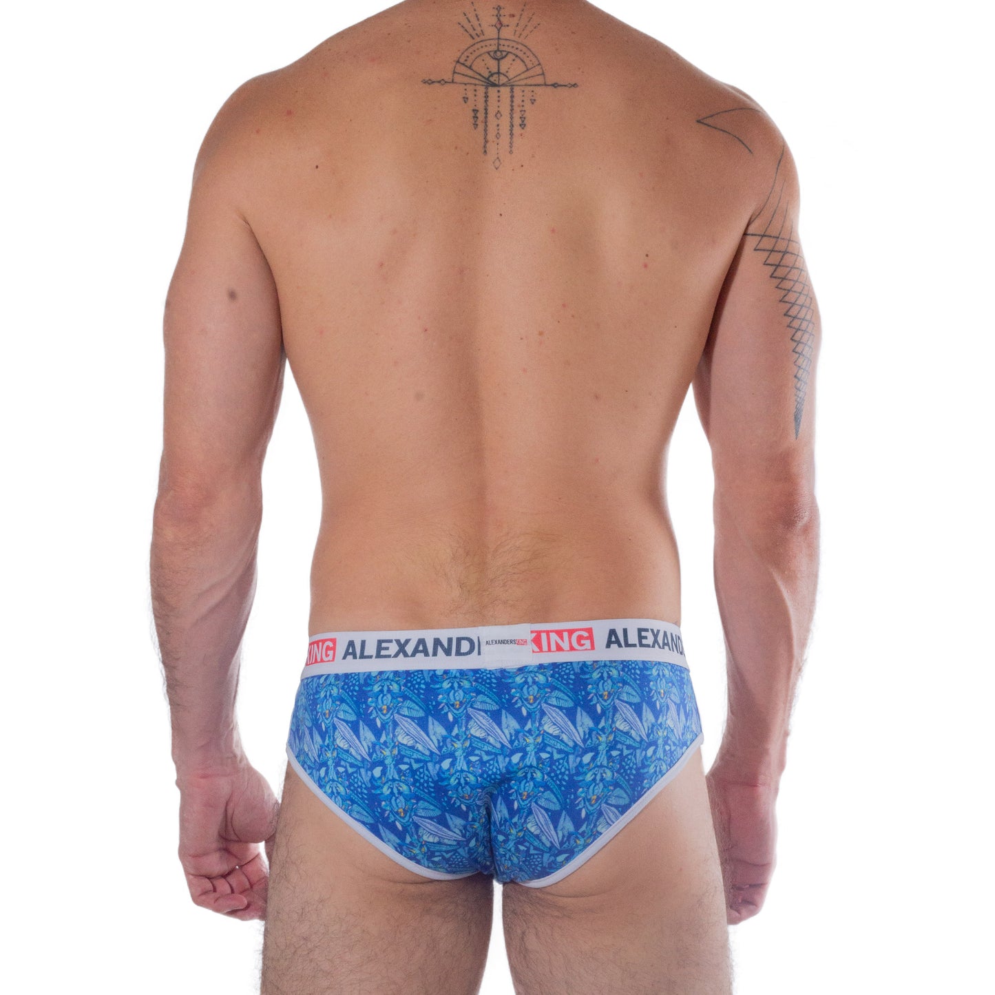 TP0299 Brief Ahau Cuzama sublimado de hojas azules skinit