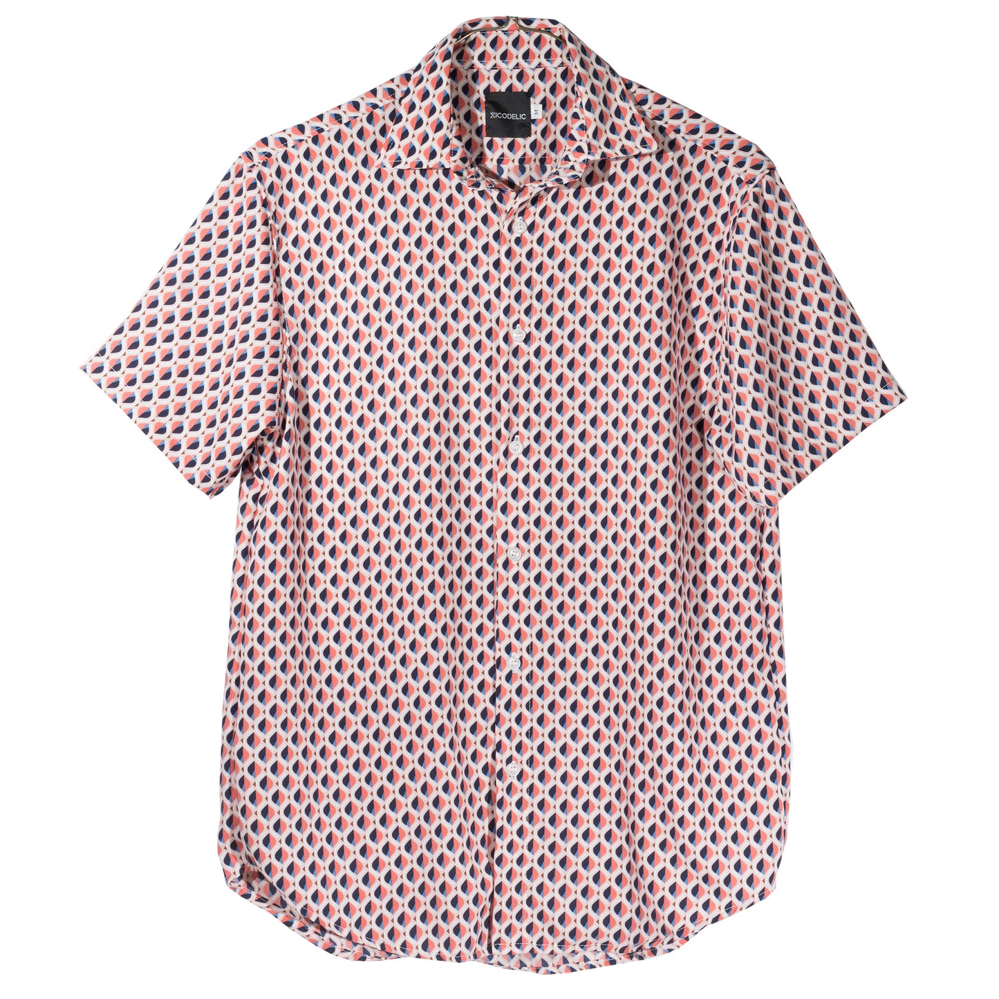 XC0031 - Geometric Retro Salmon