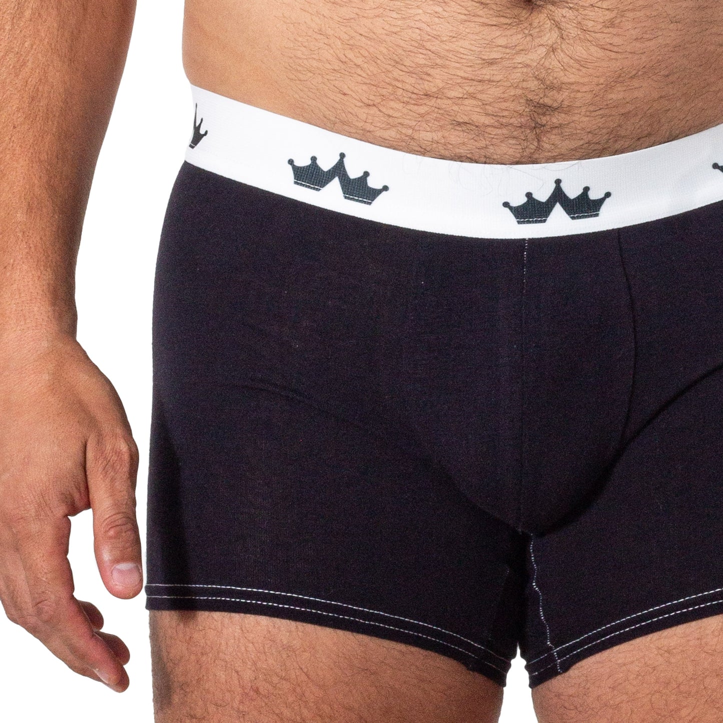 BS0032 Boxer Simple Negro Comfort