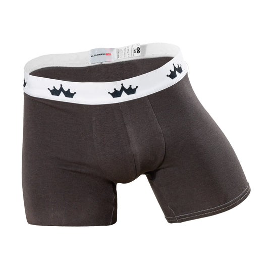 BS0053 Boxer Simple gris oscuro Comfort