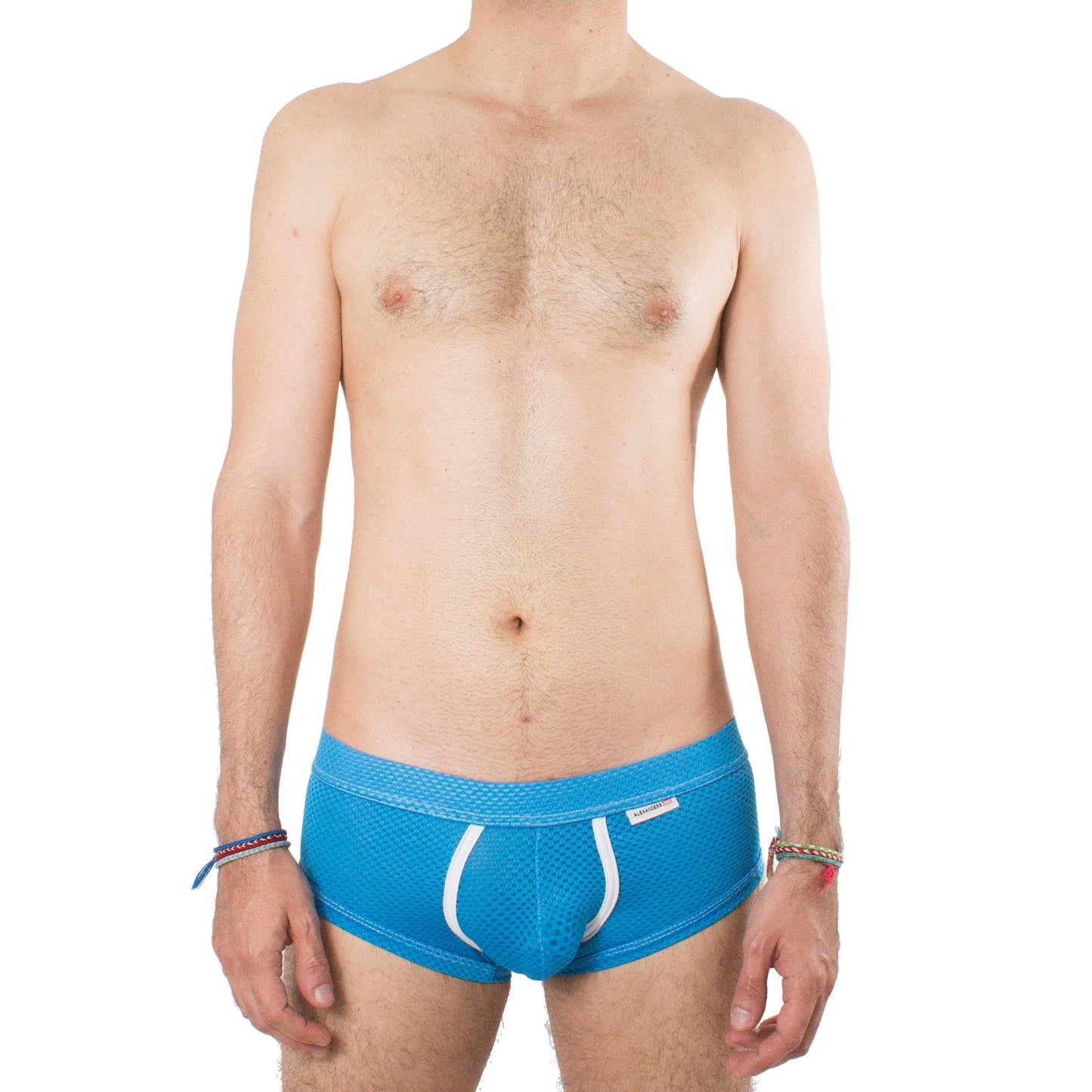 PT0005- Boxer Trunk Chroma Celeste UnWet - AlexandersKing Underwear