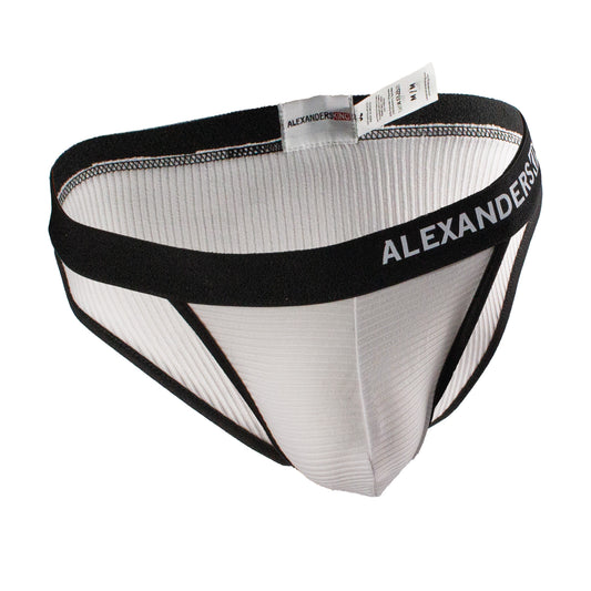 SB0088 Brief bikini blanco Claridad Nocturna