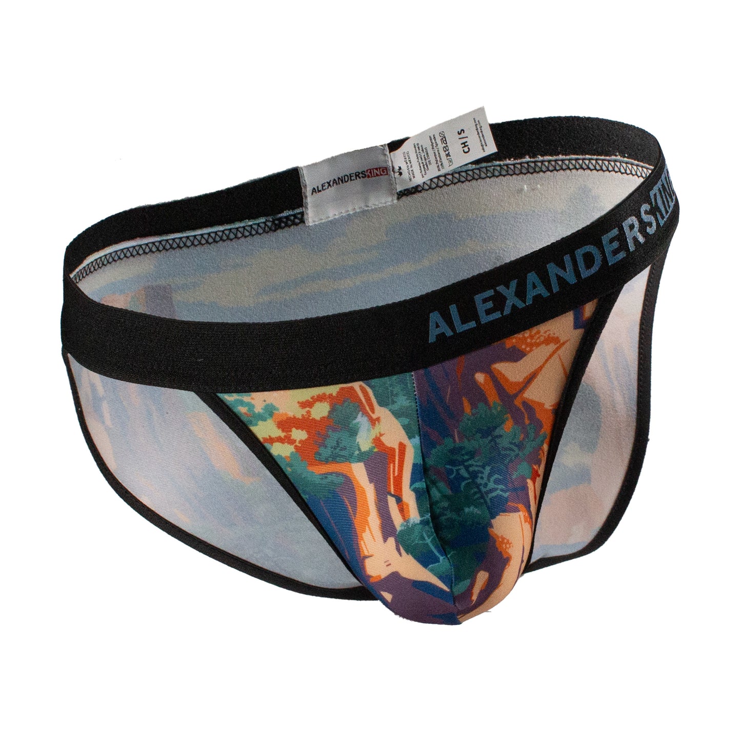 SB0089 Brief bikini estampado del Chepe Ruta infinita