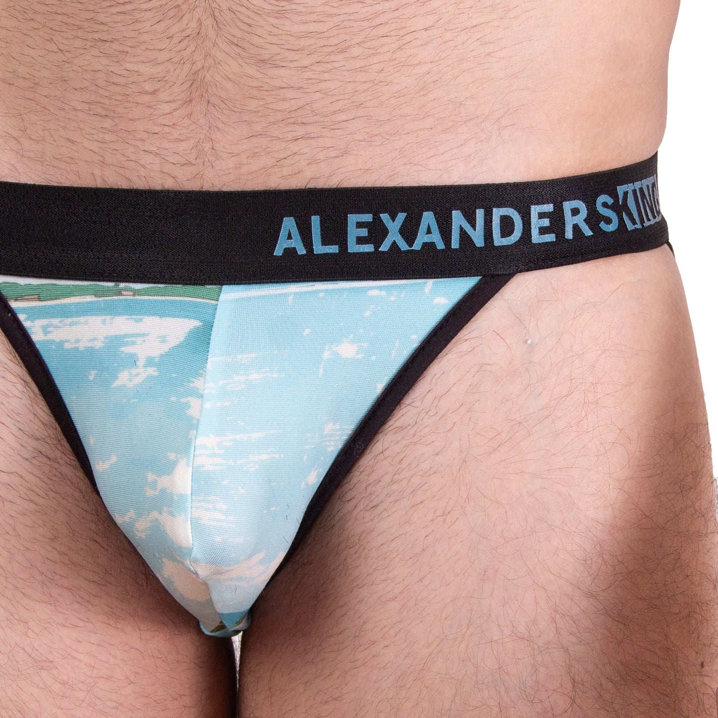 SB0090 Brief bikini estampado Progreso Arena y viento