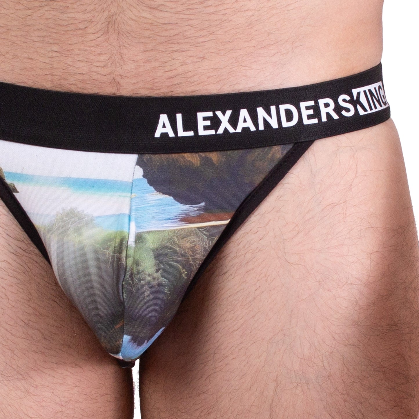 SB0092 Brief bikini estampado Islas Marietas Agua que respira