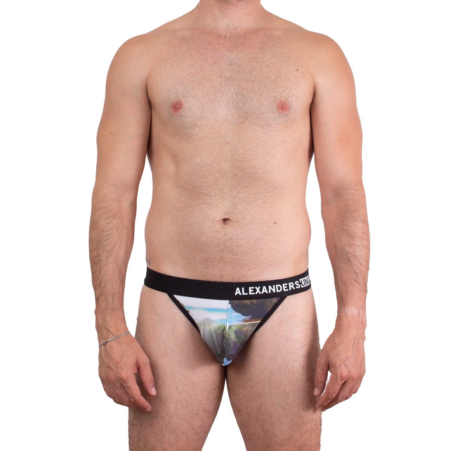 SB0092 Brief bikini estampado Islas Marietas Agua que respira