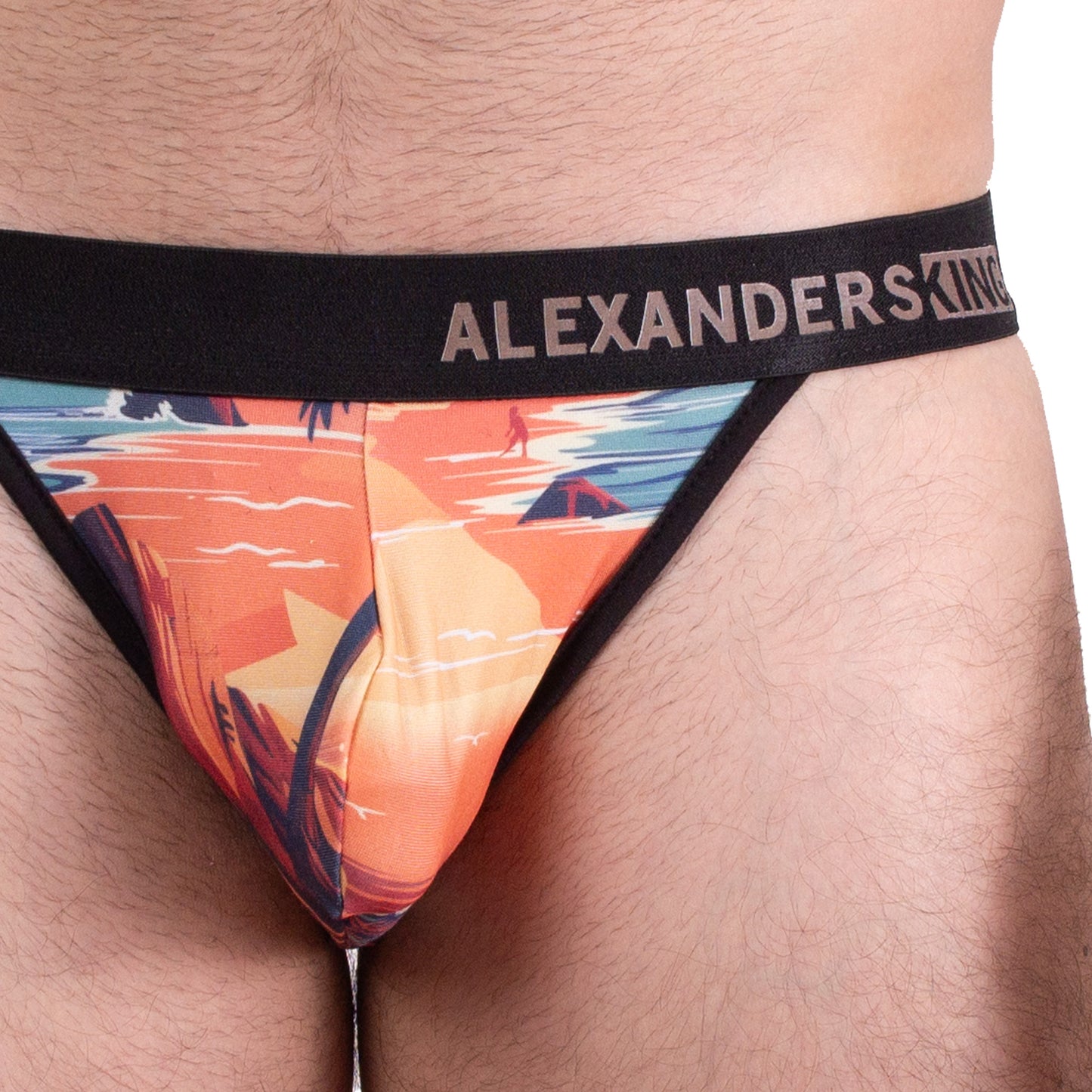 SB0093 Brief bikini estampado Zipolite Piel sin reglas