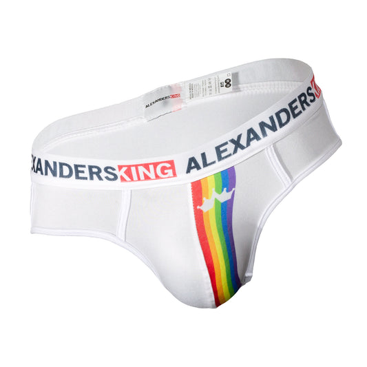 TP0307 Brief Trusa KINGSPRIDE Top Arcoiris SkinIt AlexandersKing