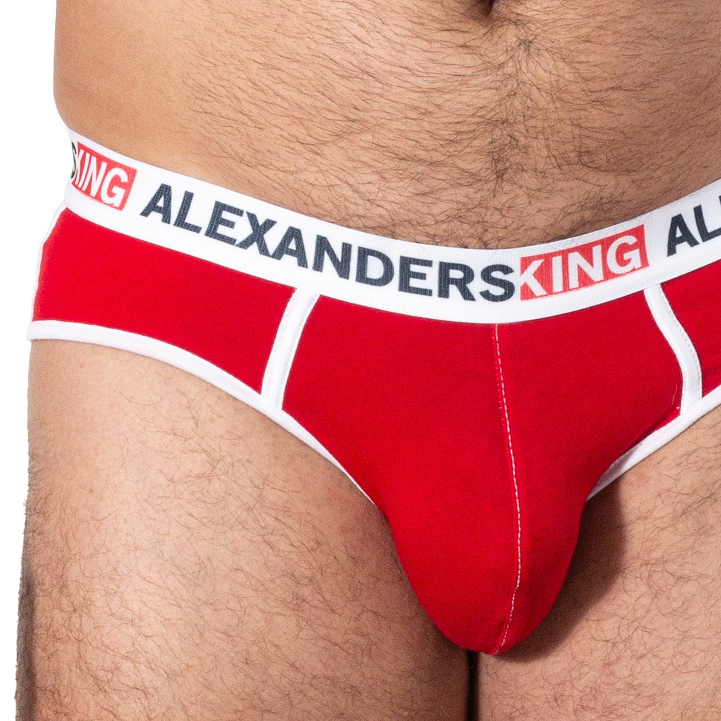 TP0320 Brief Rojo Comfort Alexanders King
