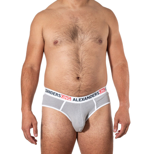 TP0345 Brief gris Comfort Alexanders King