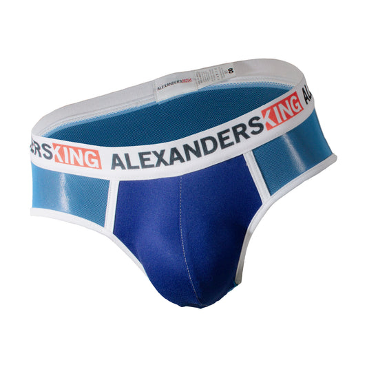 TP0418 brief mesh Azul Celeste concha azul rey skinit bies blanco