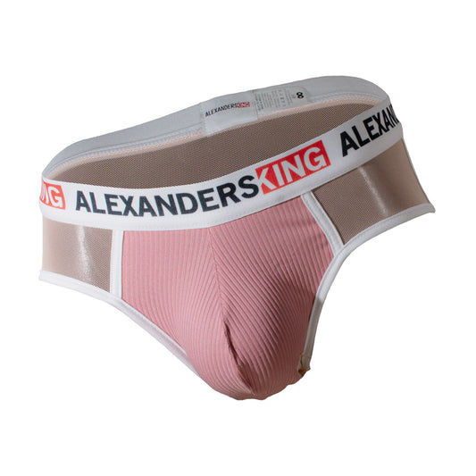 TP0419 brief mesh nude concha nude bies blanco