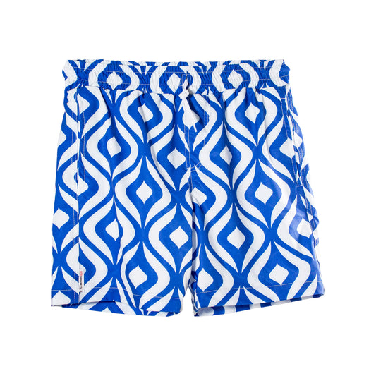 TS0014 Short Twist Mikonos Siluetas azul rey