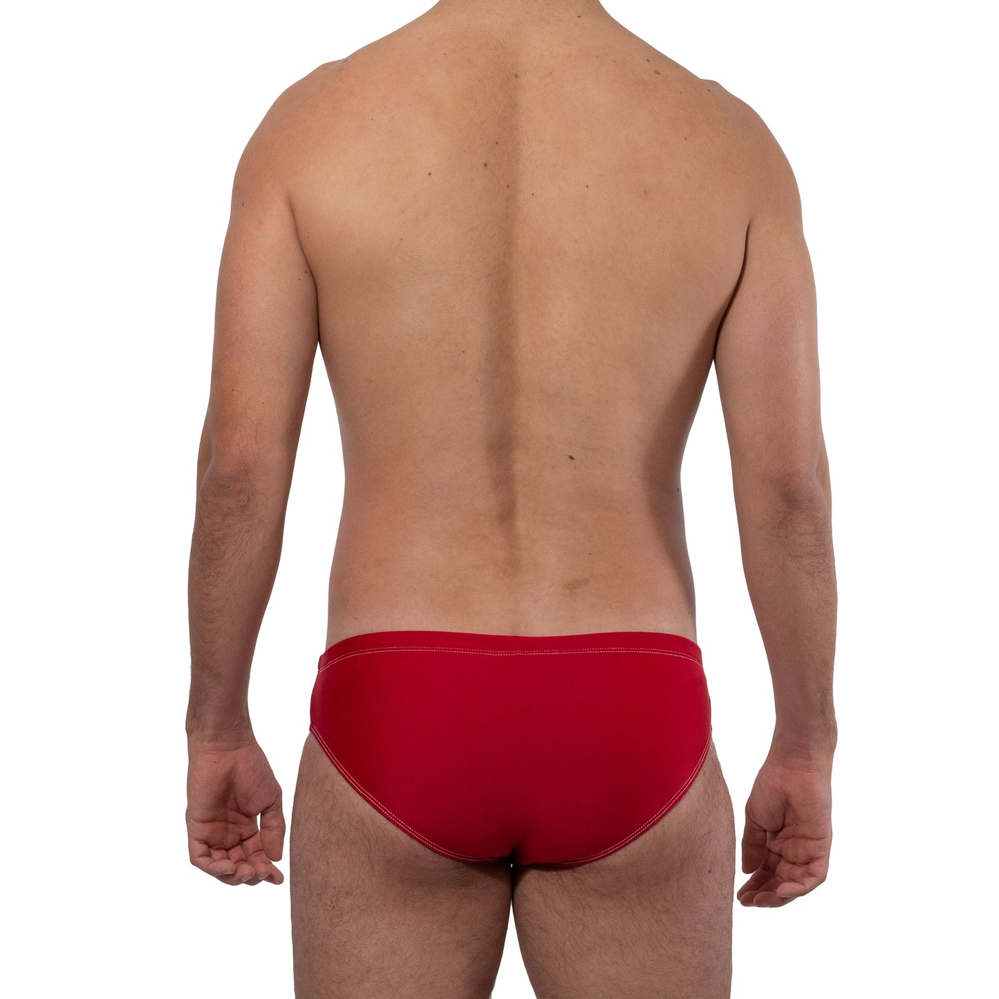 AC0021 Traje de Baño Brief Brief Rojo