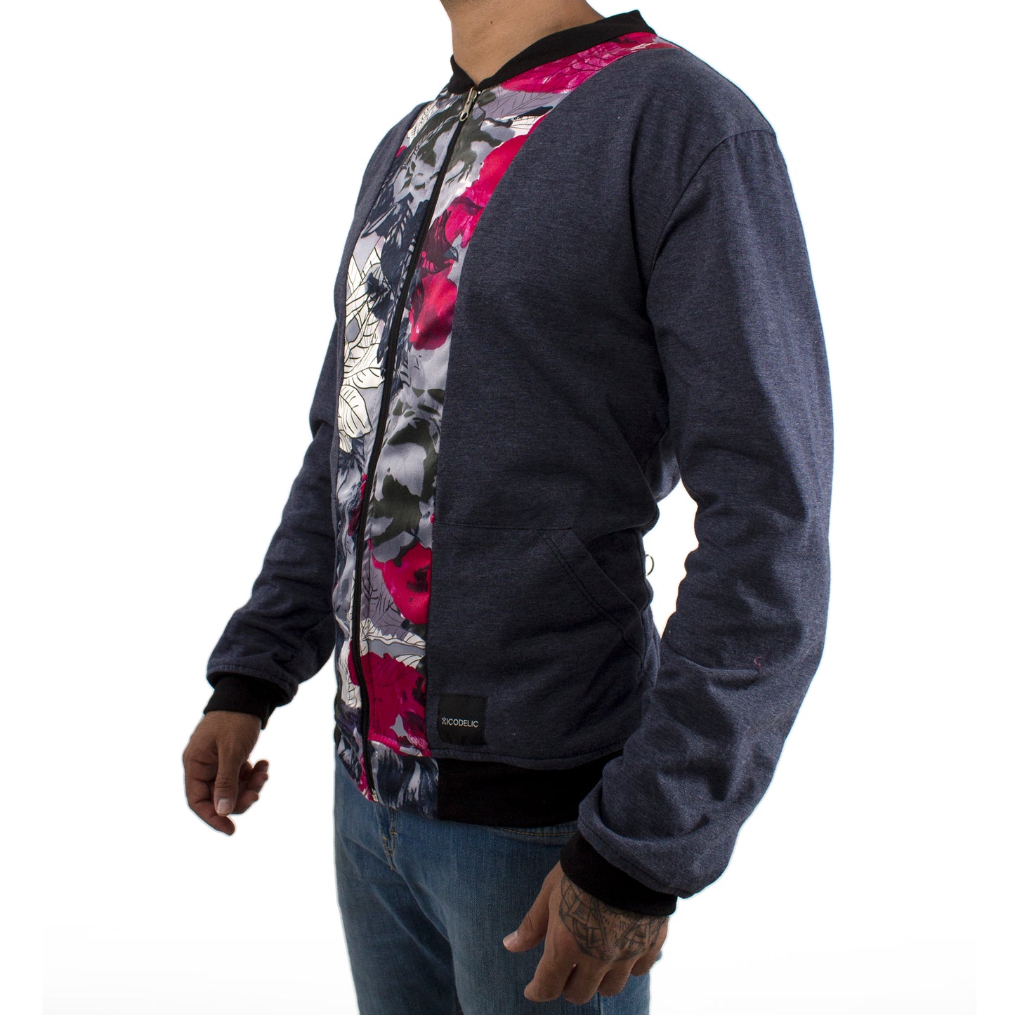 BJ0007 Tattoo Rose Jacket