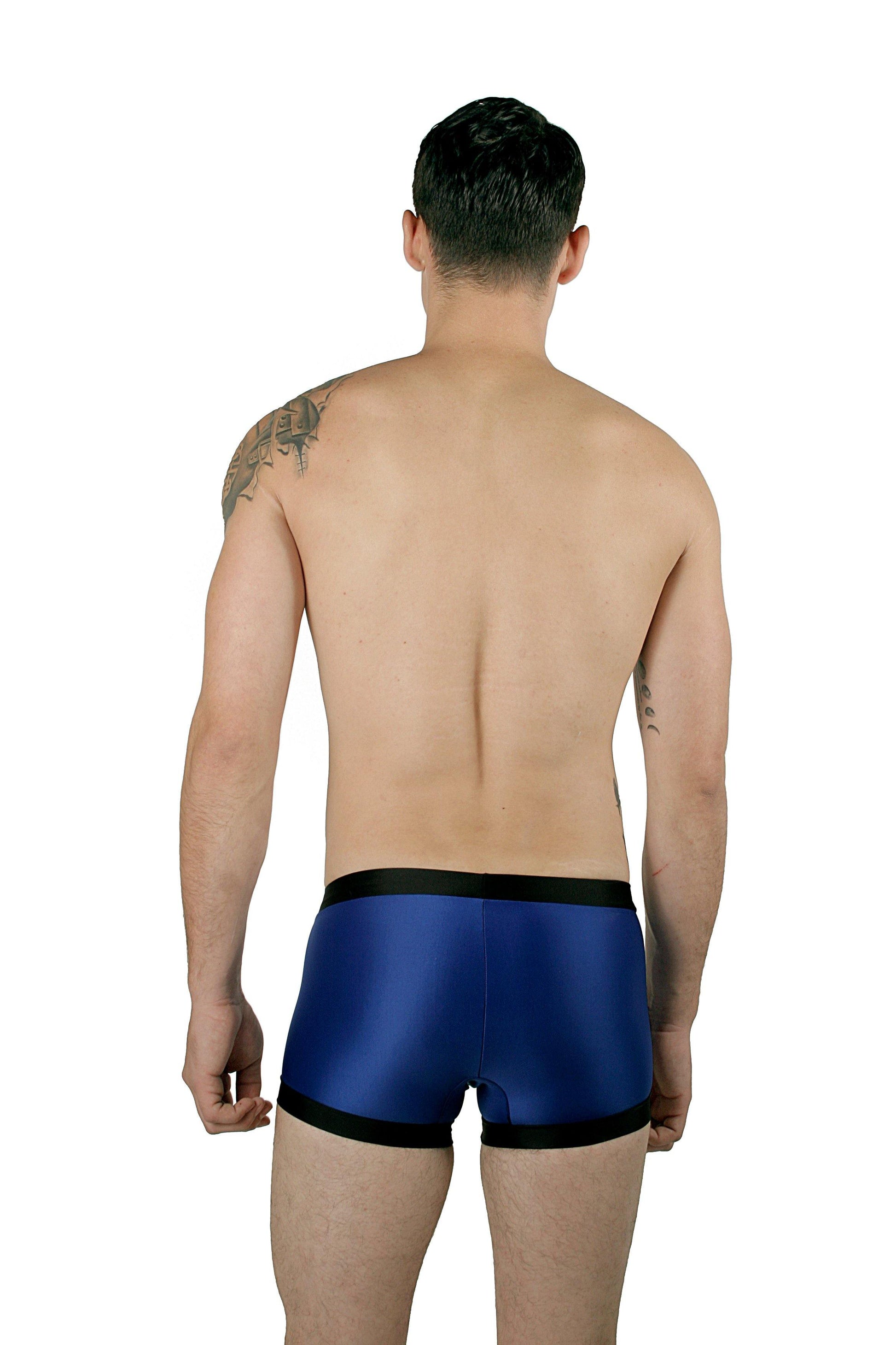 En boxer online en el baño