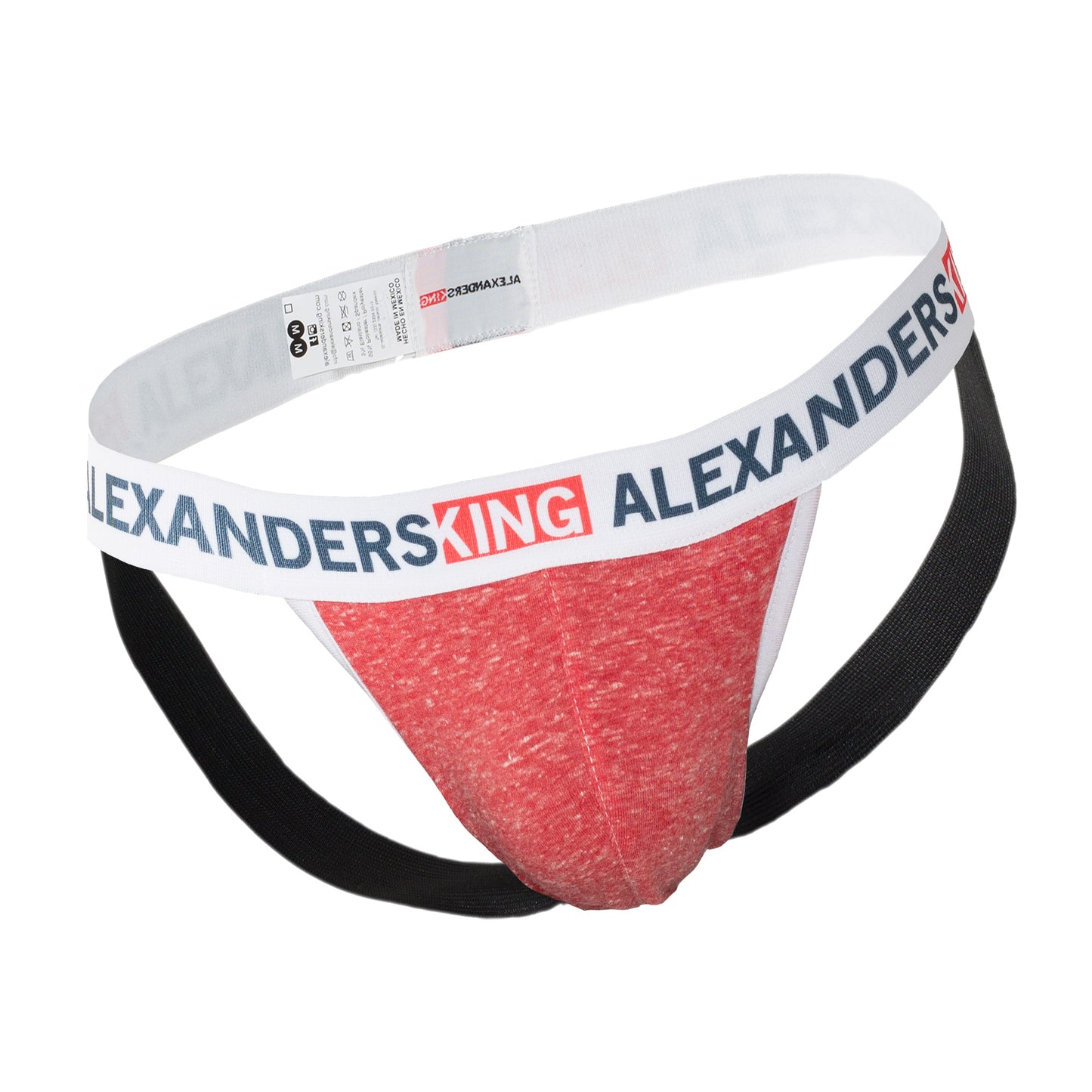 CP0016 Suspensorio Clasico rojo jaspe Soothing Comfort