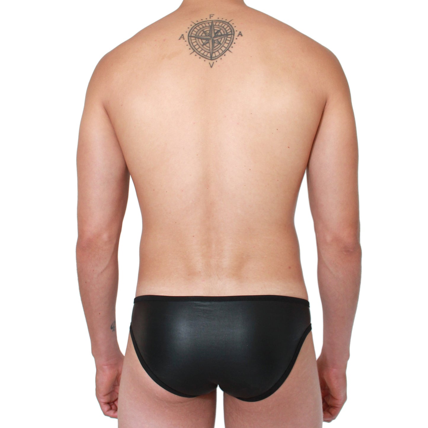 SL0006 - Black Vinyl Leather Bondage