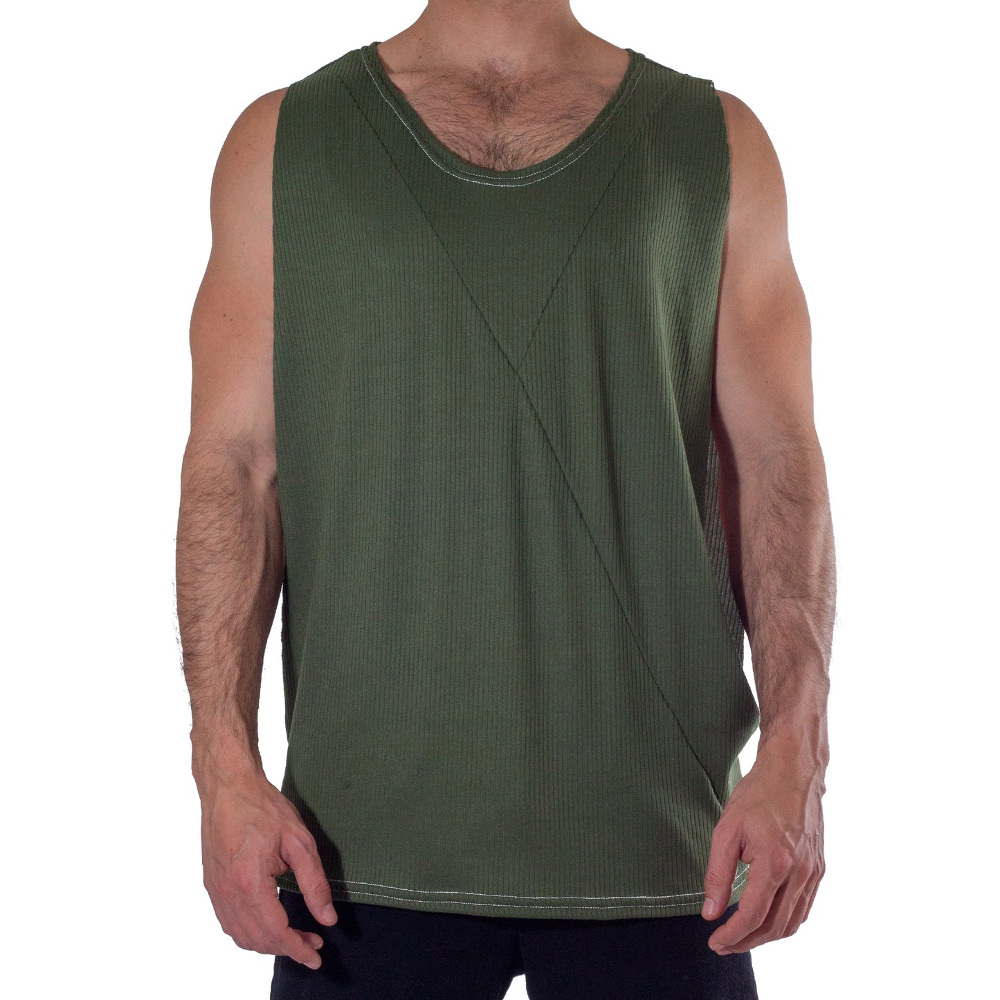 LS0002 LongSleeve Army Green Loose Sport T-Shirt skinit